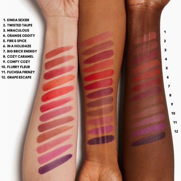 MAC Cosmetics Powder Kiss Lipstick in KINDA SEXIER Limited Ed 1.5g NEW - Picture 12 of 14